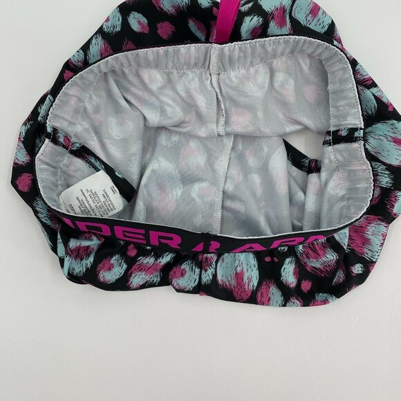 Under Armour Girls Play Up Printed Shorts Heatgear Loose Fit Athletic Size YLG - Picture 4 of 7